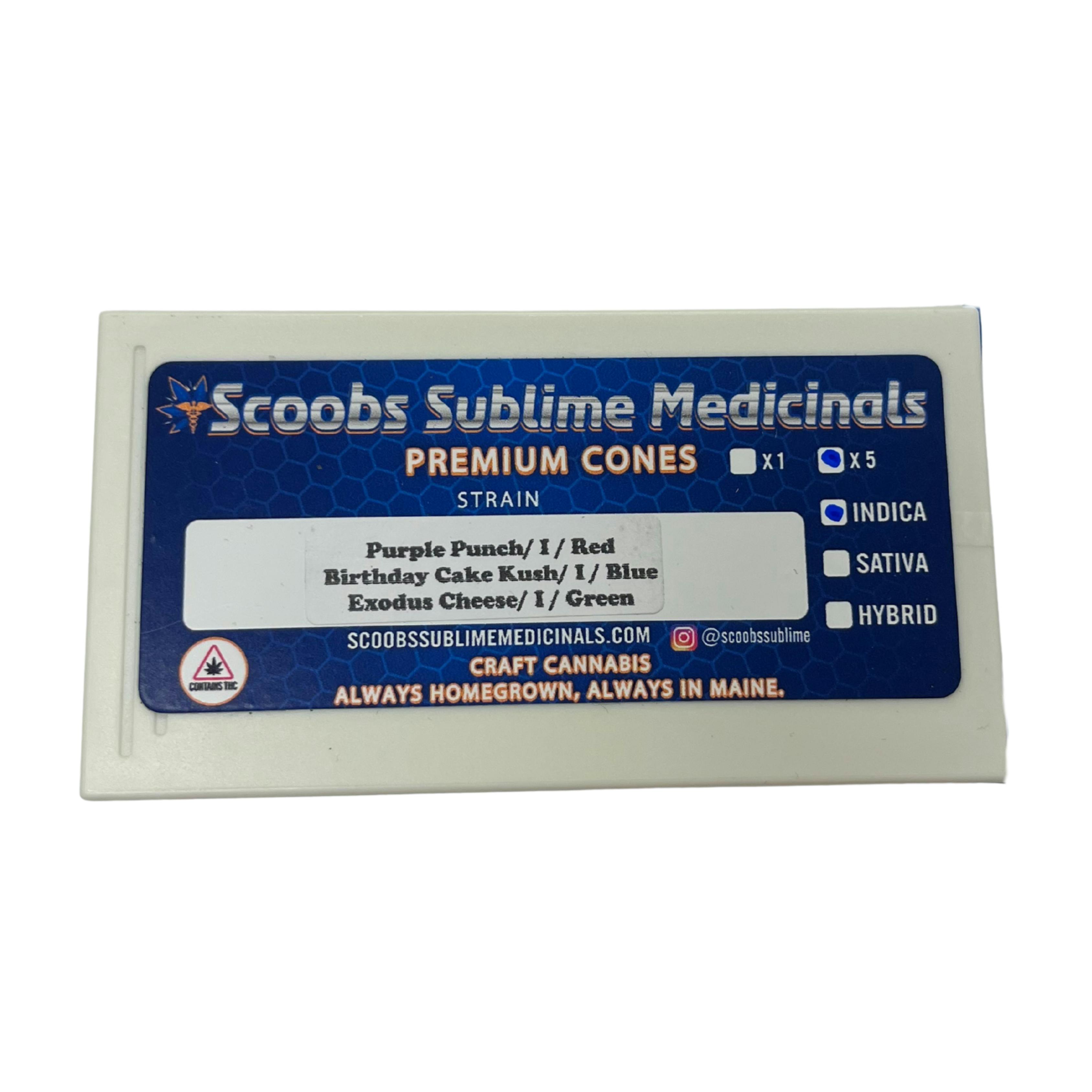 5 Pack 1g Prerolls - Scoobs Sublime
