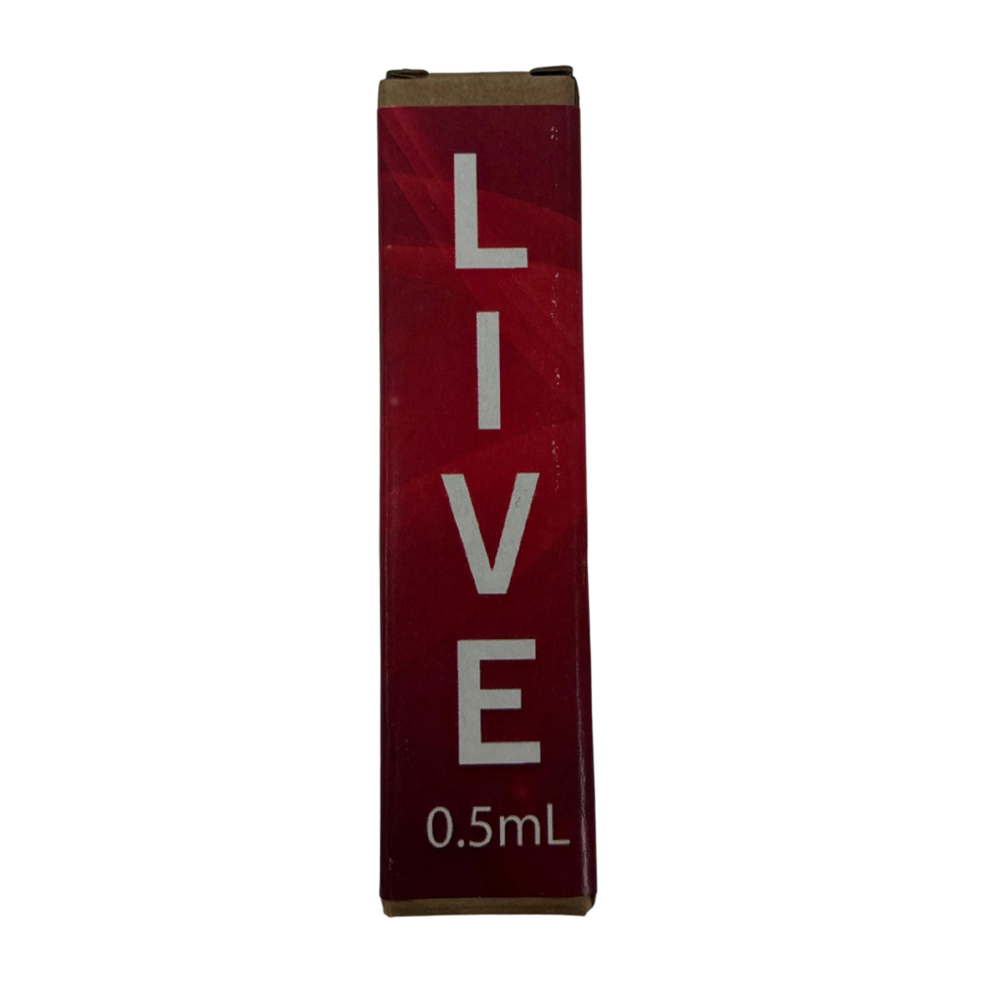 1/2g Live Rosin Glass Tip Cartridge - 1st Maine
