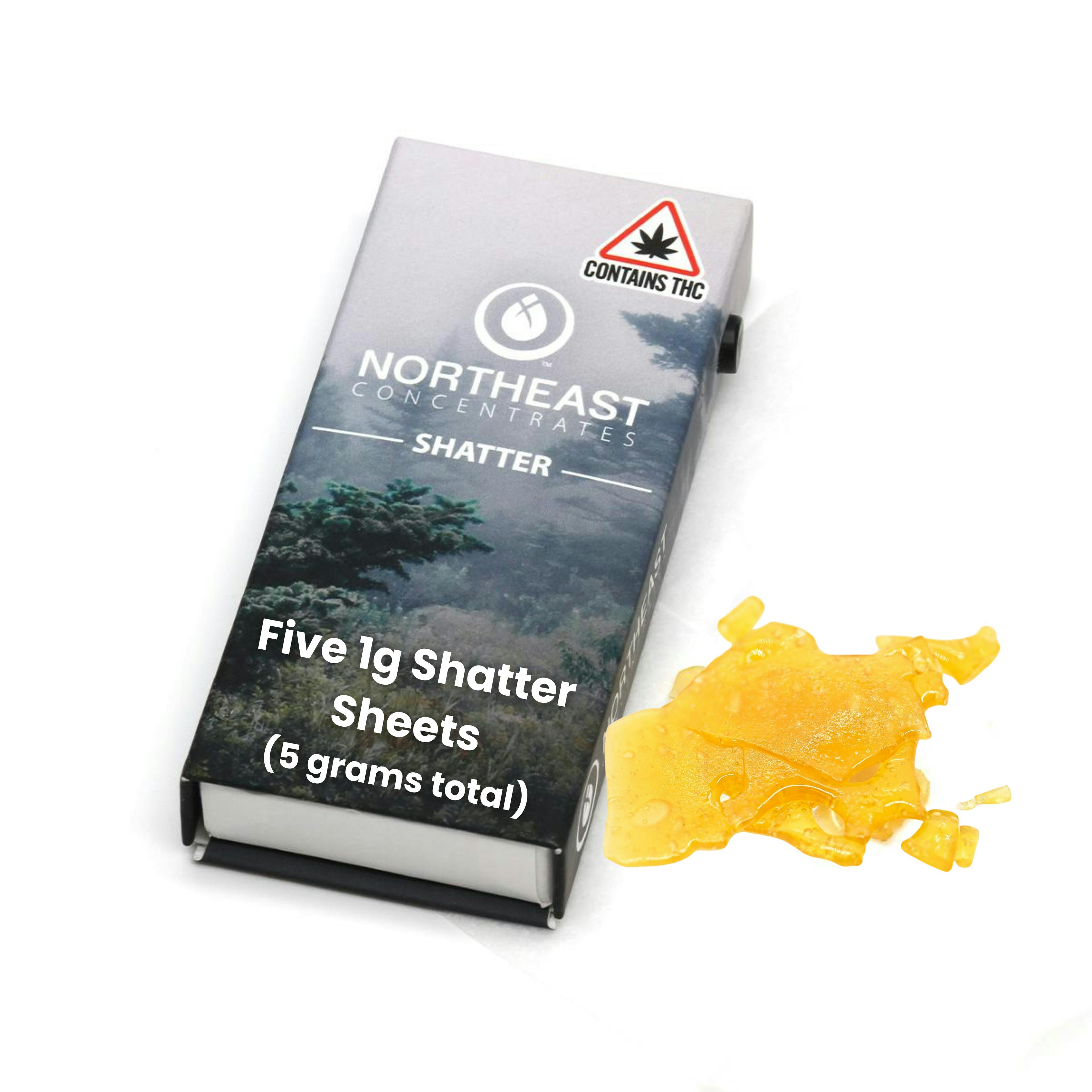Shatter Sheets | Solvent | Shatter | 5g