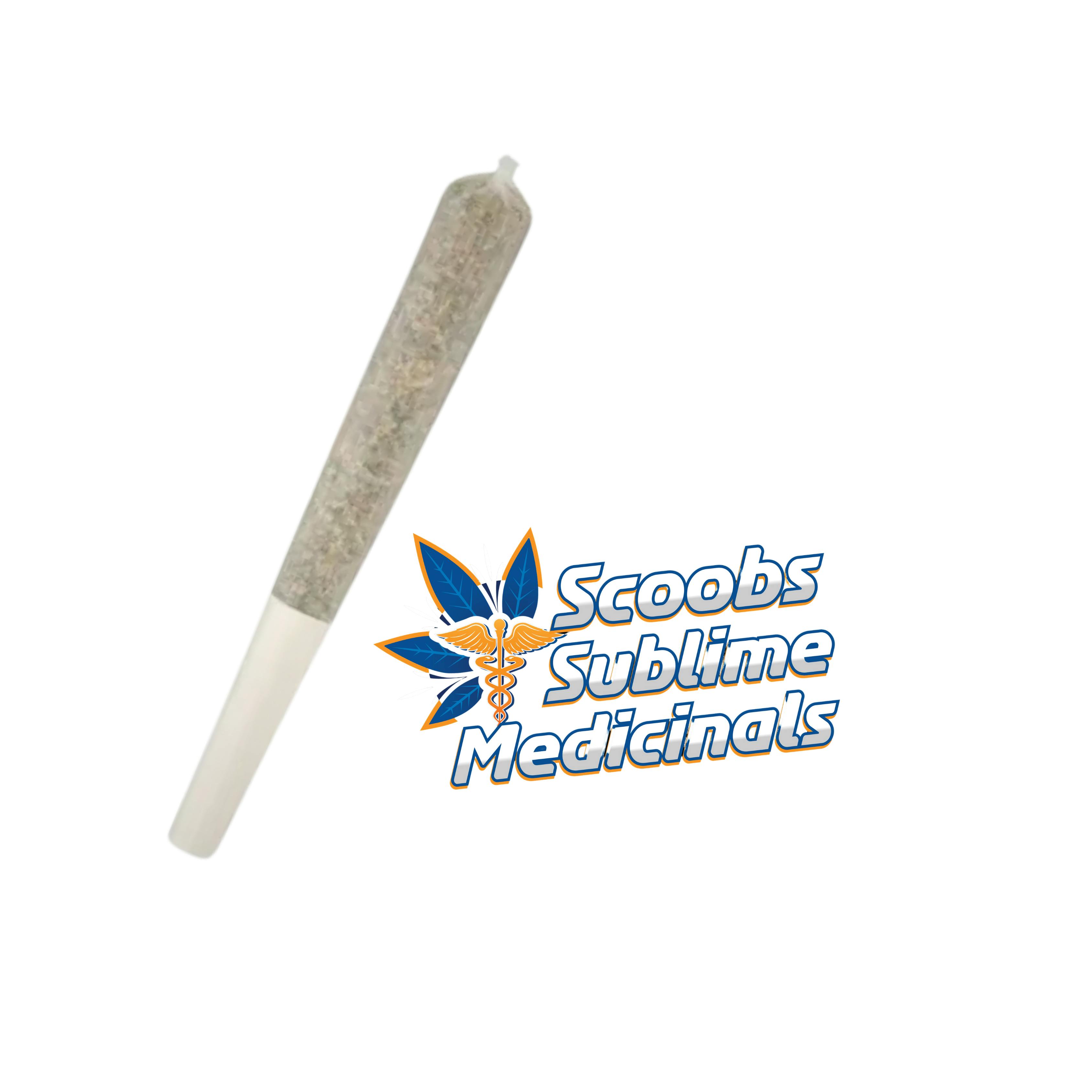 1/2g Preroll - Scoobs Sublime at New World Organics