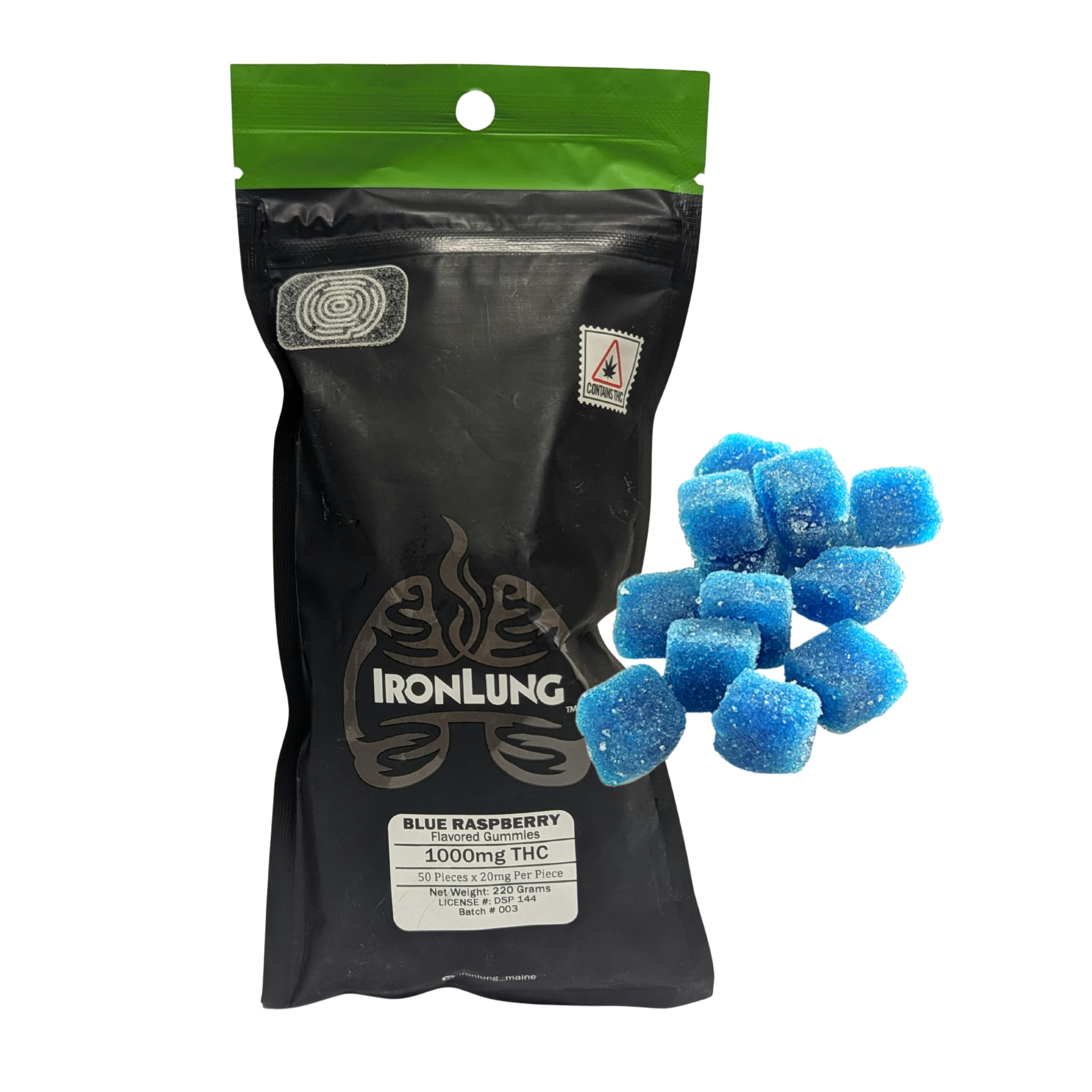 1000mg Gummies - Iron Lung