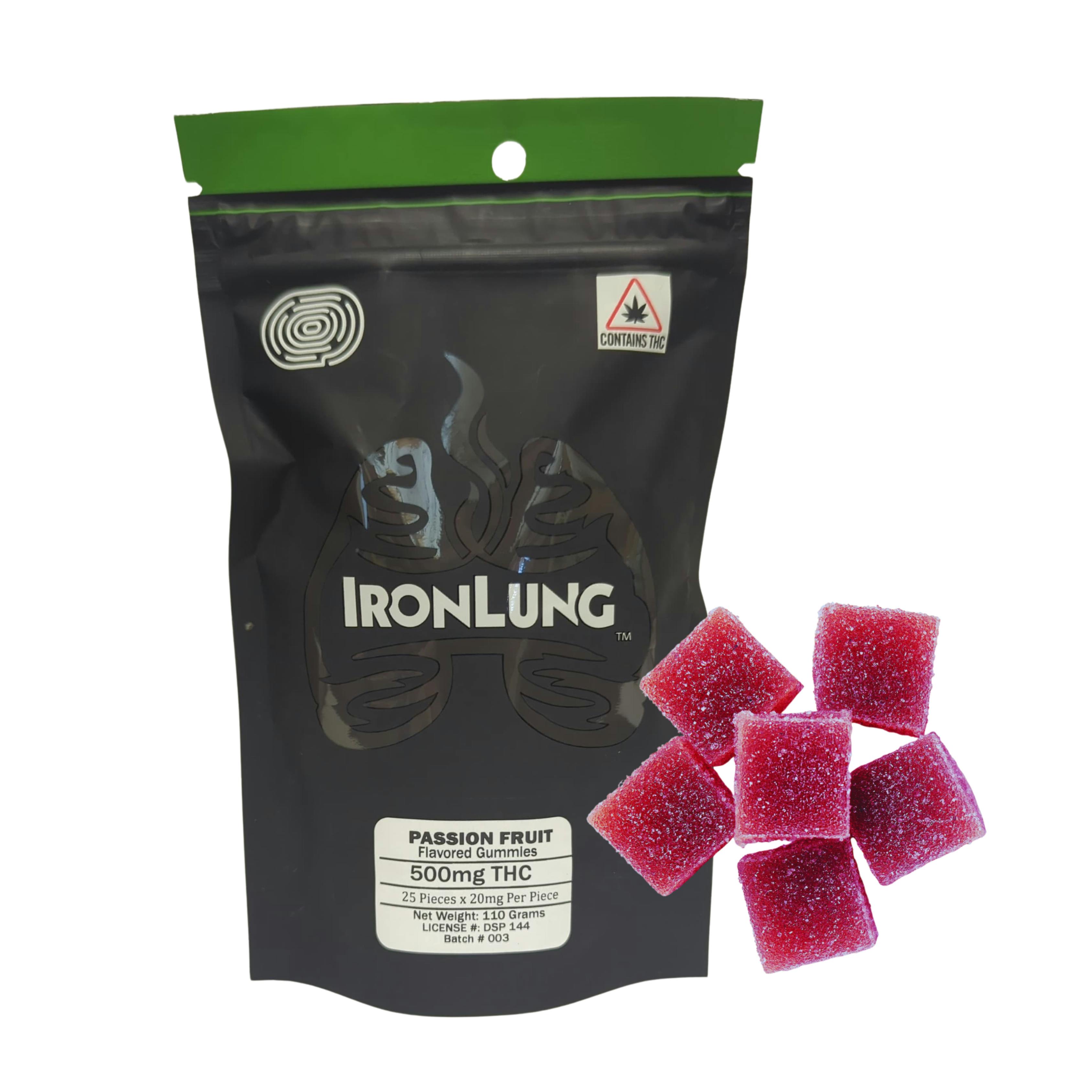 500mg Gummies - Iron Lung