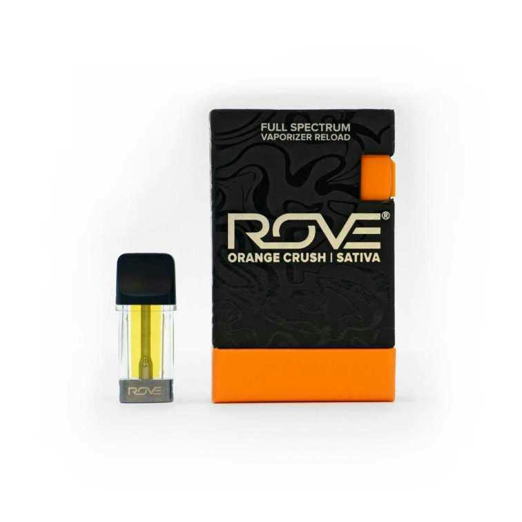 Orange Crush | Melted Diamond Live Resin Vaporizer | 1.0g (Reload) by Rove