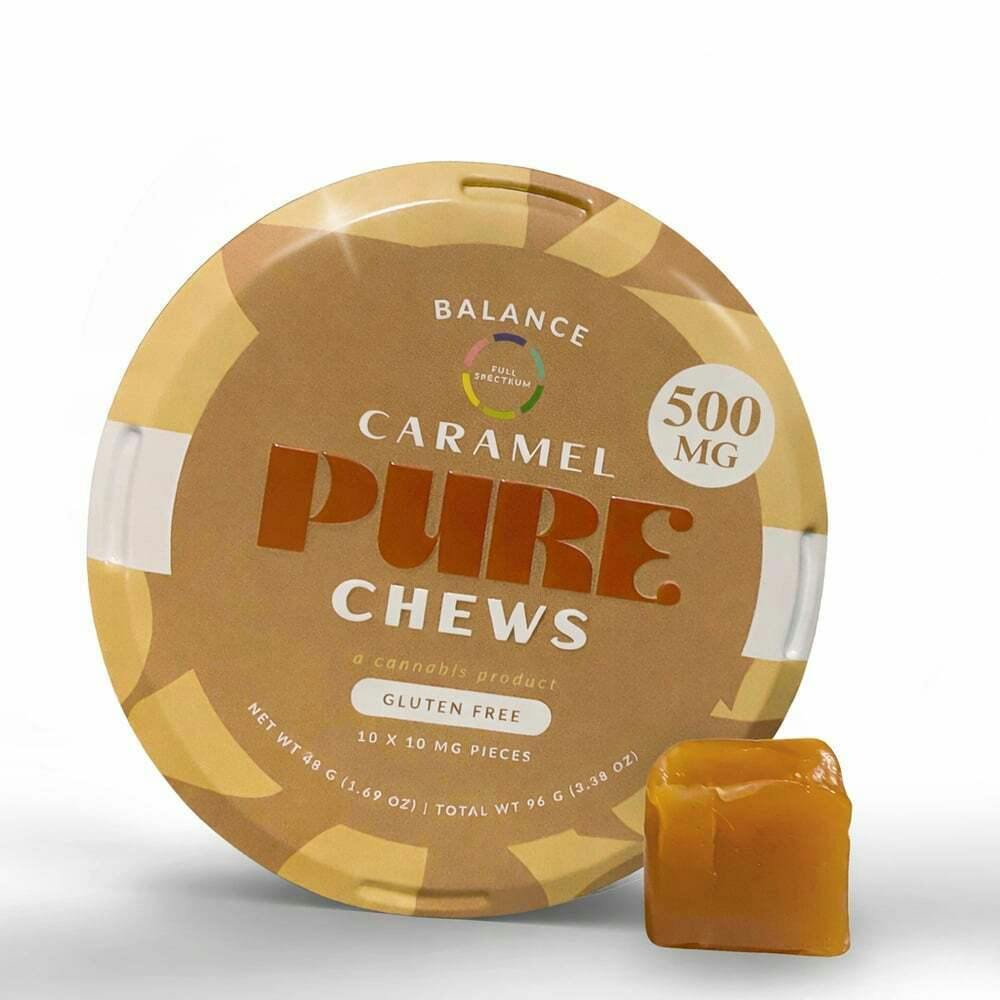 Pure Chews Caramel 420mg by Pure