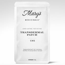 Mary's Medicinals | Transdermal CBG Patch