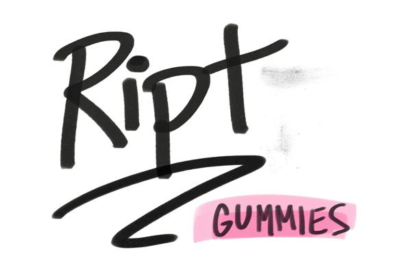 Ript - Faded Fruit Punch Gummies 100mg 10pk by Ript