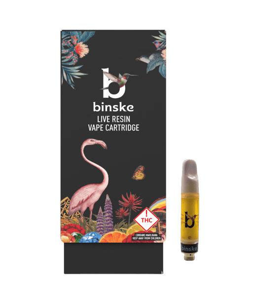 Binske | Lemon Symbiote | Live Resin 1G Cart