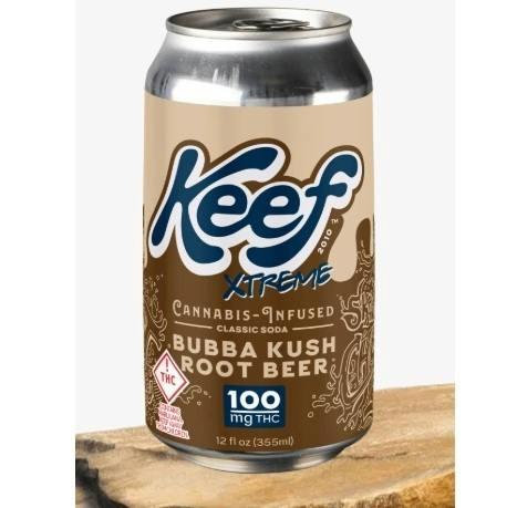 Keef Classic Soda Xtreme Bubba Kush Root Beer | 100mg
