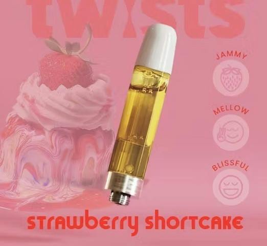 Strawberry Shortcake Flavor - "Twists" Cartridge (1000mg) - by Oil® by Craft Concentrates