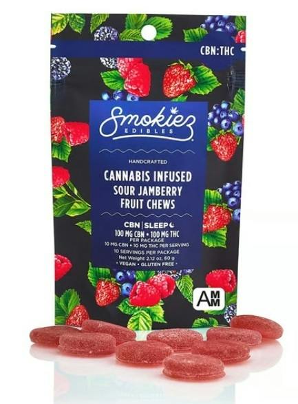 Smokiez | Sour Jamberry CBN 1:1