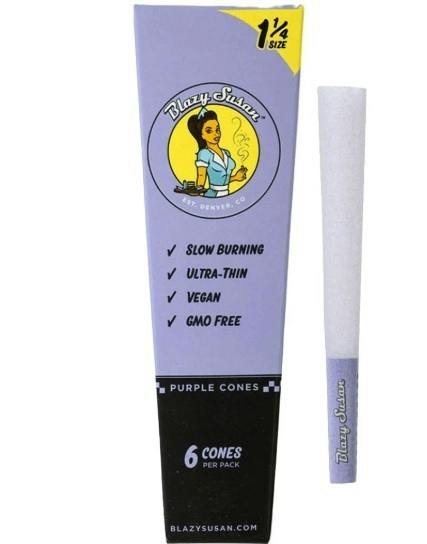 CAW | Blazy Susan Purple | 1 1/4 Cones $4