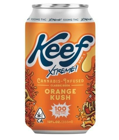 Keef Classic Soda Orange Kush Xtreme - 100mg