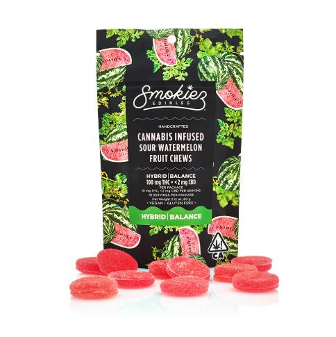 Smokiez | Sour Watermelon CBN 2:2:1