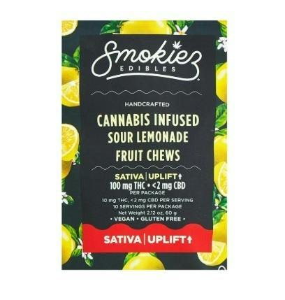 Sour Lemonade Gummies | 100mg | 10ct | 10mg/ea