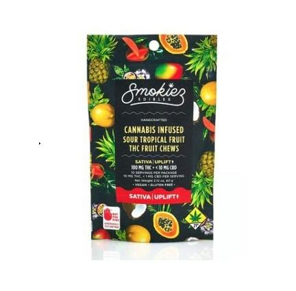 Smokiez | Sour Tropical CBD 1:1