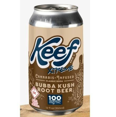 Keef Classic Soda Bubba Kush Root Beer Xtreme - 100mg