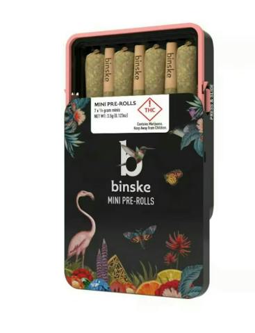 Binske - 7pk Infused Mini Pre-Roll (3.5g) - Colorado Butta - Hybrid (r)