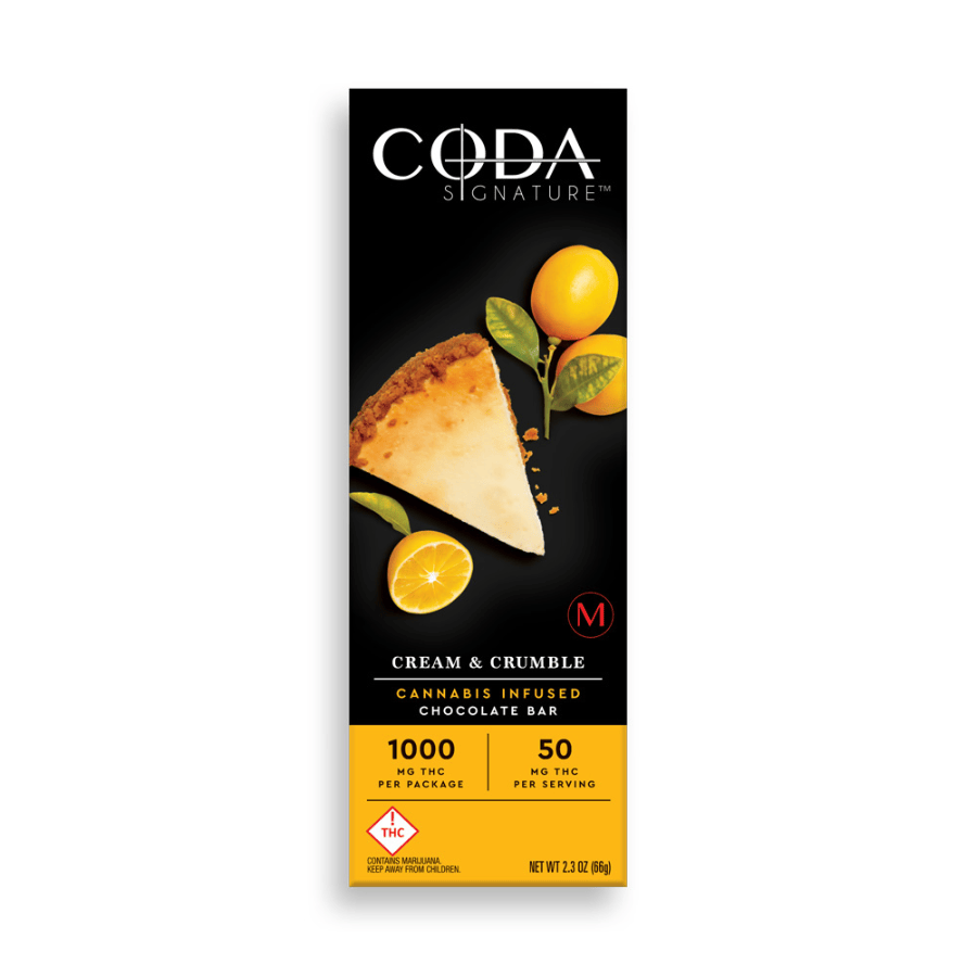 Coda - 1000mg Bars - Cream and Crumble (m)