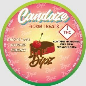 Candaze - 100mg Dipz - Indica - Chocolate Dipped Cherry (r)