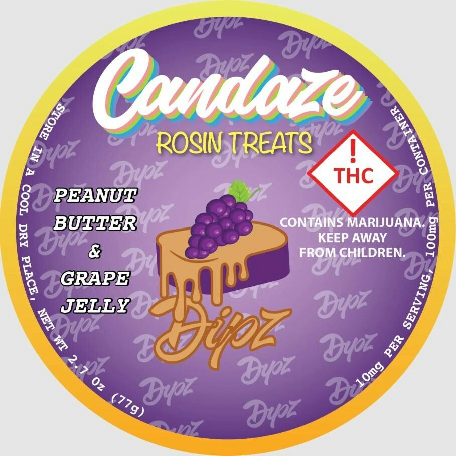 Candaze - 1000mg Indica Dipz - Grape PB & J (m)