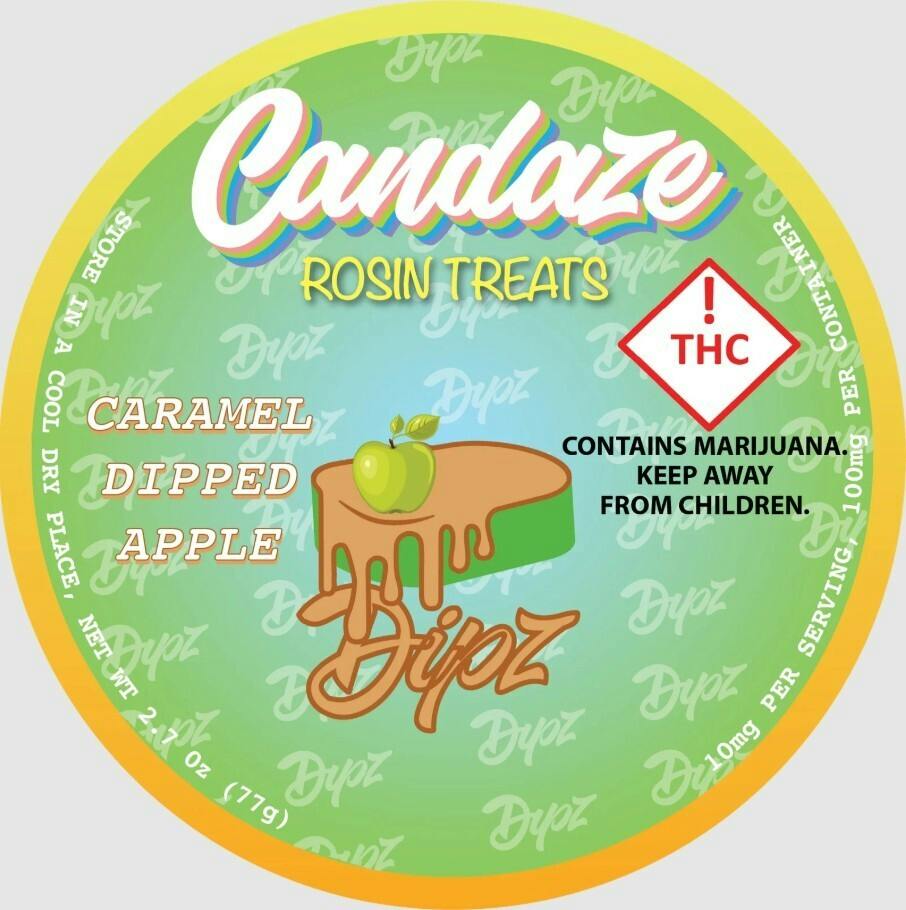 Candaze - 1000mg Sativa Dipz - Caramel Dipped Apple (m)