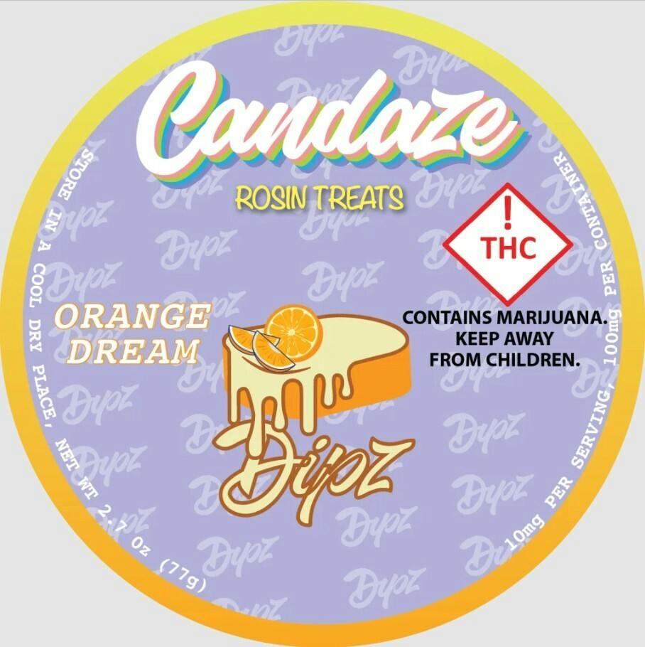 Candaze - 100mg Indica Dipz - Orange Dream (r)