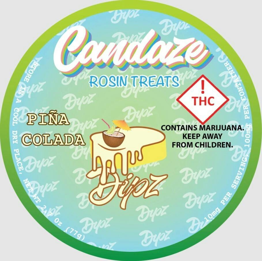 Candaze - 100mg Hybrid Dipz - Pina Colada (r)