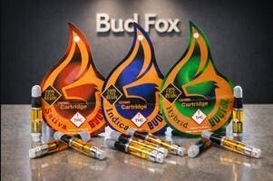 Bud Fox - 1g Live Resin Cart - Hybrid - Banana Cake (r)
