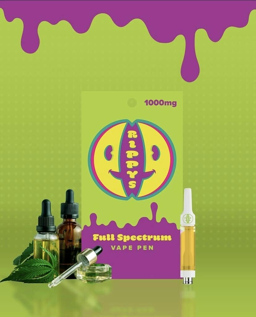 Rippys - 1000mg Carts - Purple Punch (r)