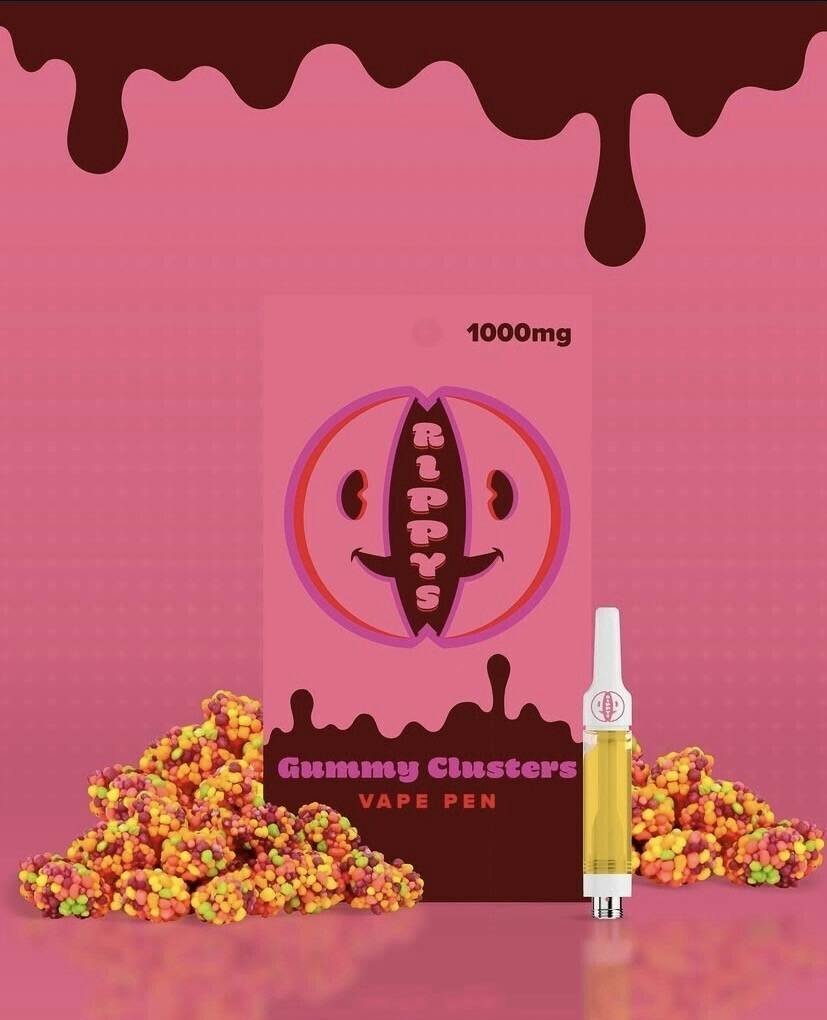 Rippys - 1000mg Carts - Gummy Clusterz (r)