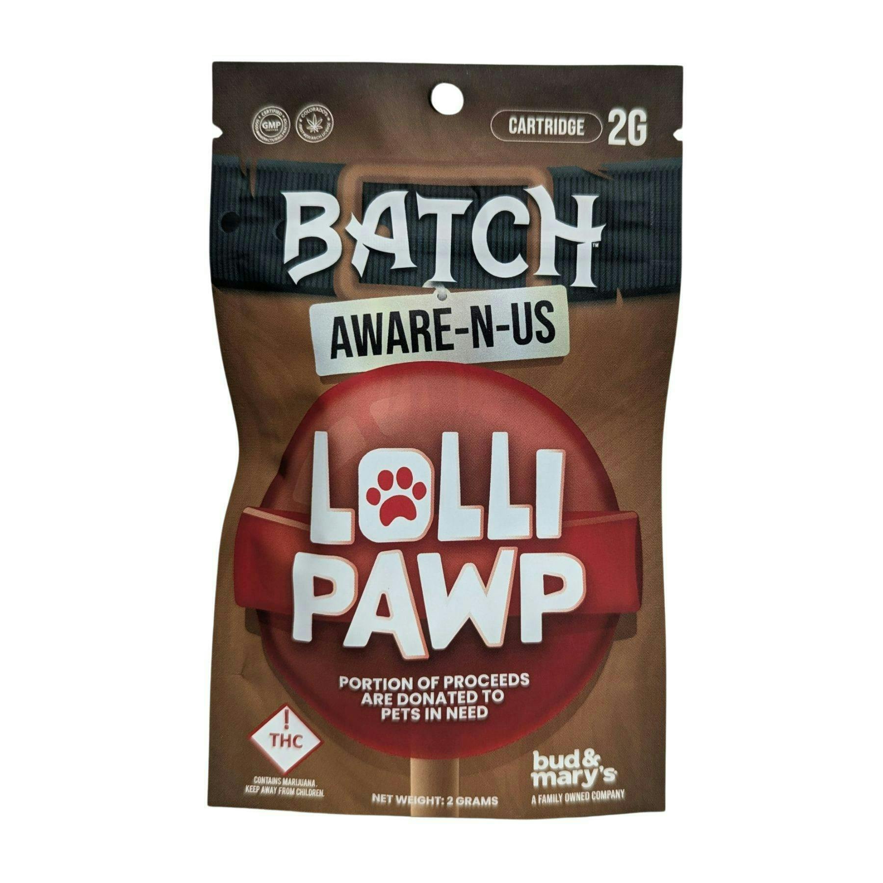 Batch - 2g Cartridge - Lolli Pawp (r)