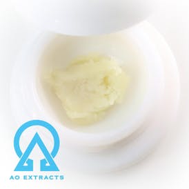 AO Extracts Cold Cure Rosin- Strawberry Banana