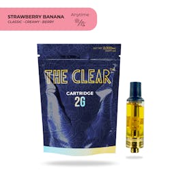The CLEAR Original Cartridge 2000mg | Strawberry Banana