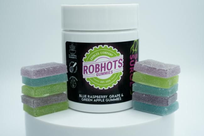 Robhots | Sour Surge Gummies | REC | 100mg | 10ct | 10mg/ea