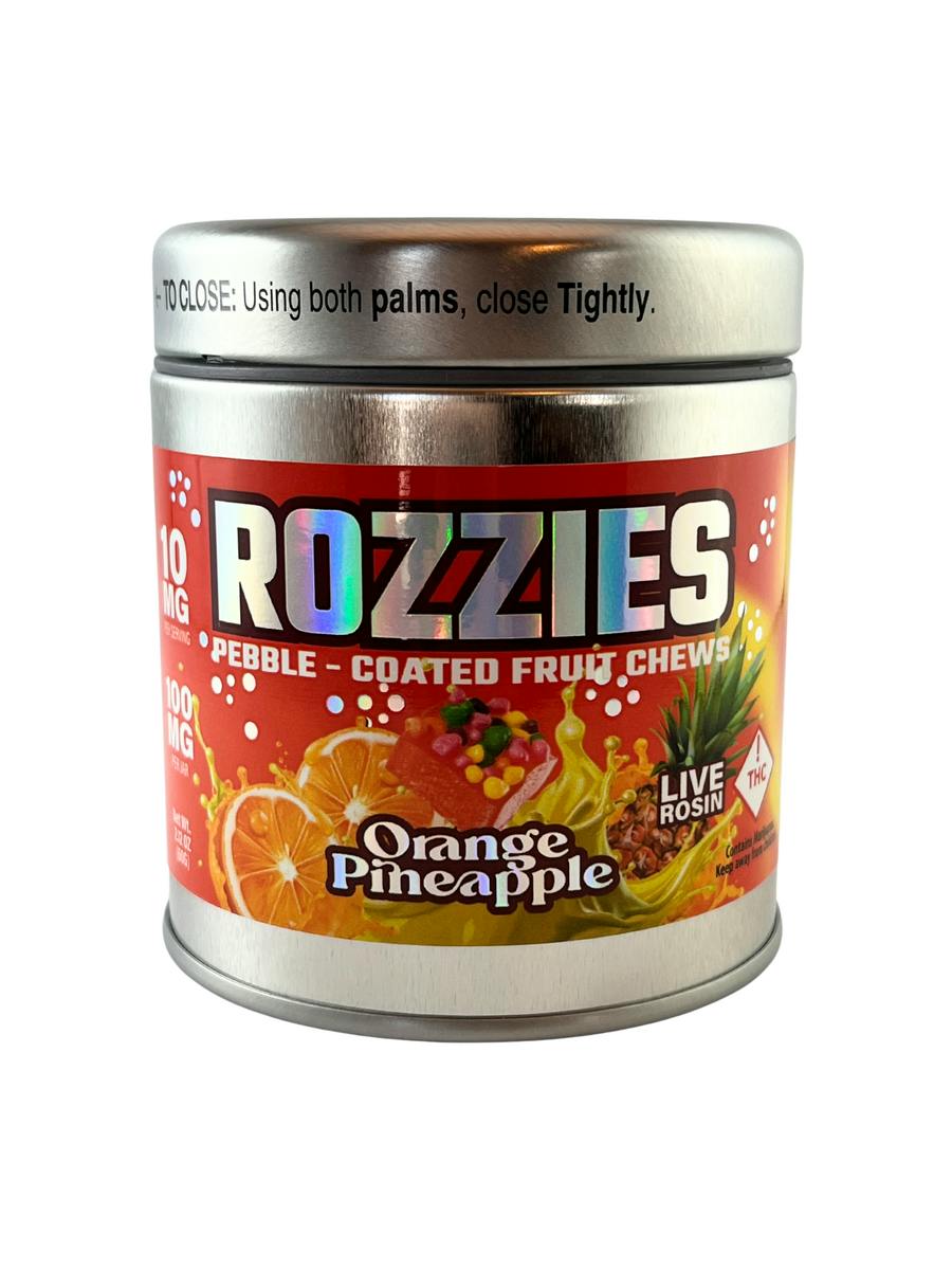 Rozzies Orange Pineapple | Gummies | 10pk | 10mg/ea