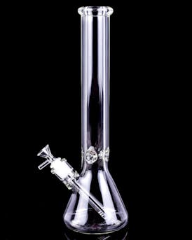 Glass Bong - Clear Beaker