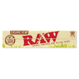 Organic Hemp King Size Slim Rolling Papers | RAW