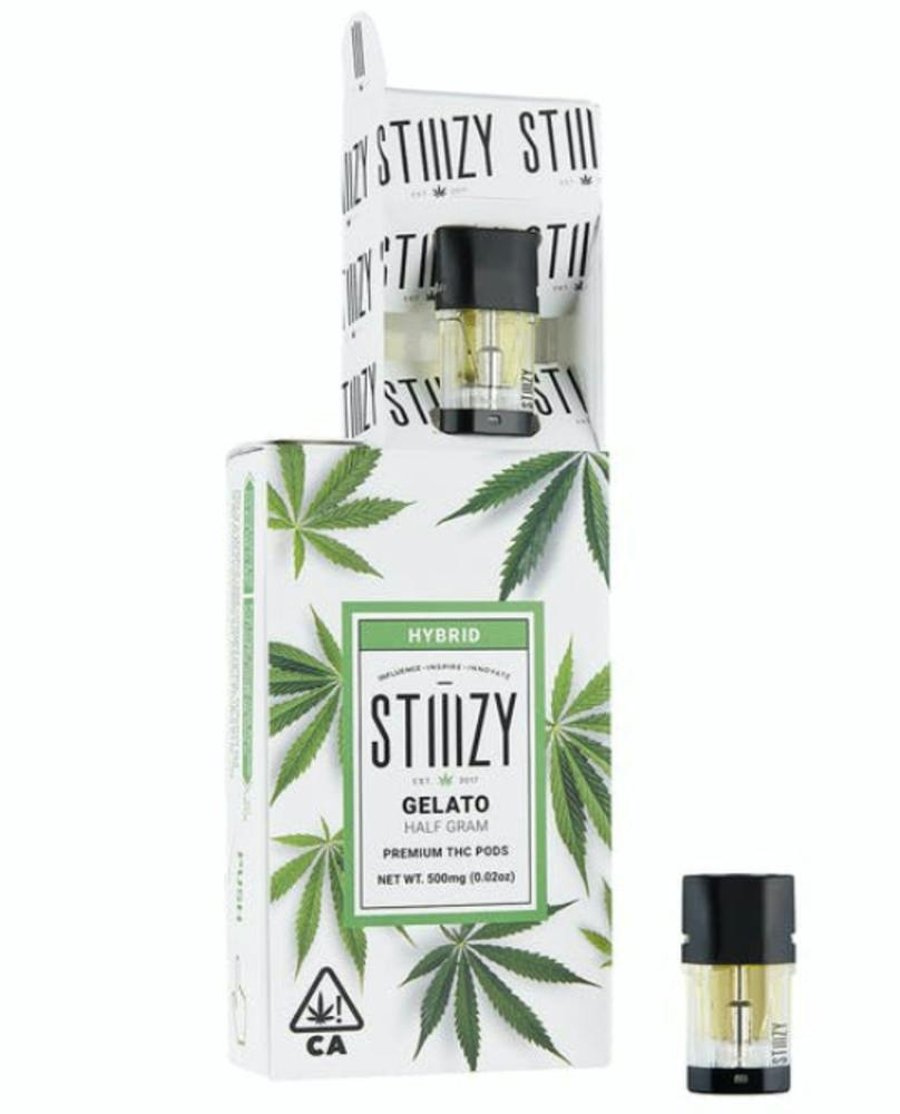 Vape Cartridge - GELATO .5G Original THC Pod - STIIIZY