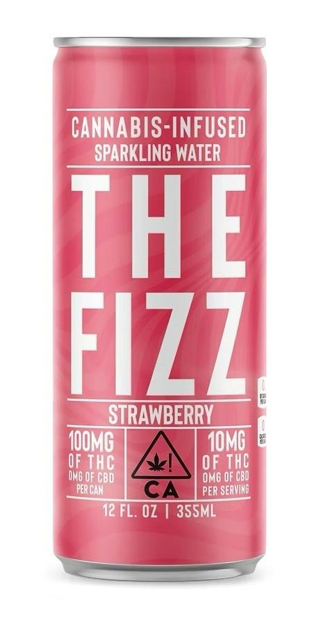 The Fizz Strawberry Sparkling Water | Manzanita Naturals