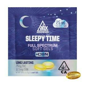 ABX - 25mg Sleepy Time Hash Rosin + CBN Soft Gels - 1ct