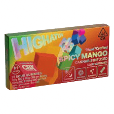 Spicy Mango 1:1 THC:CBG Gummies | 100mg | 10ct | 10mg/ea