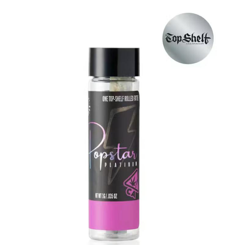 Popstar Platinum | 1g | 1pk | Top Shelf Cultivation Whoa-Si-Whoa