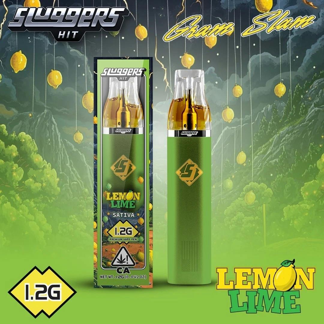 Sluggers - AIO Vape - 1.2g - Lemon Lime