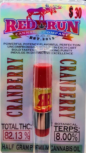 .5g of Cranberry Cartridge