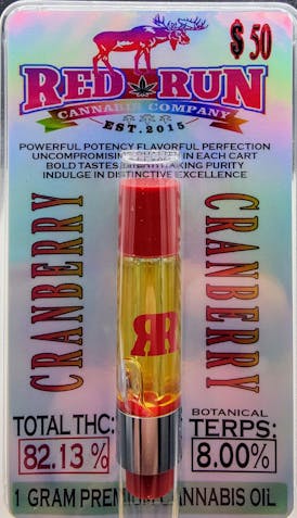 1g of Cranberry Cartridge