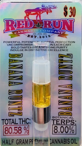 .5g Banana Runz Cartridge