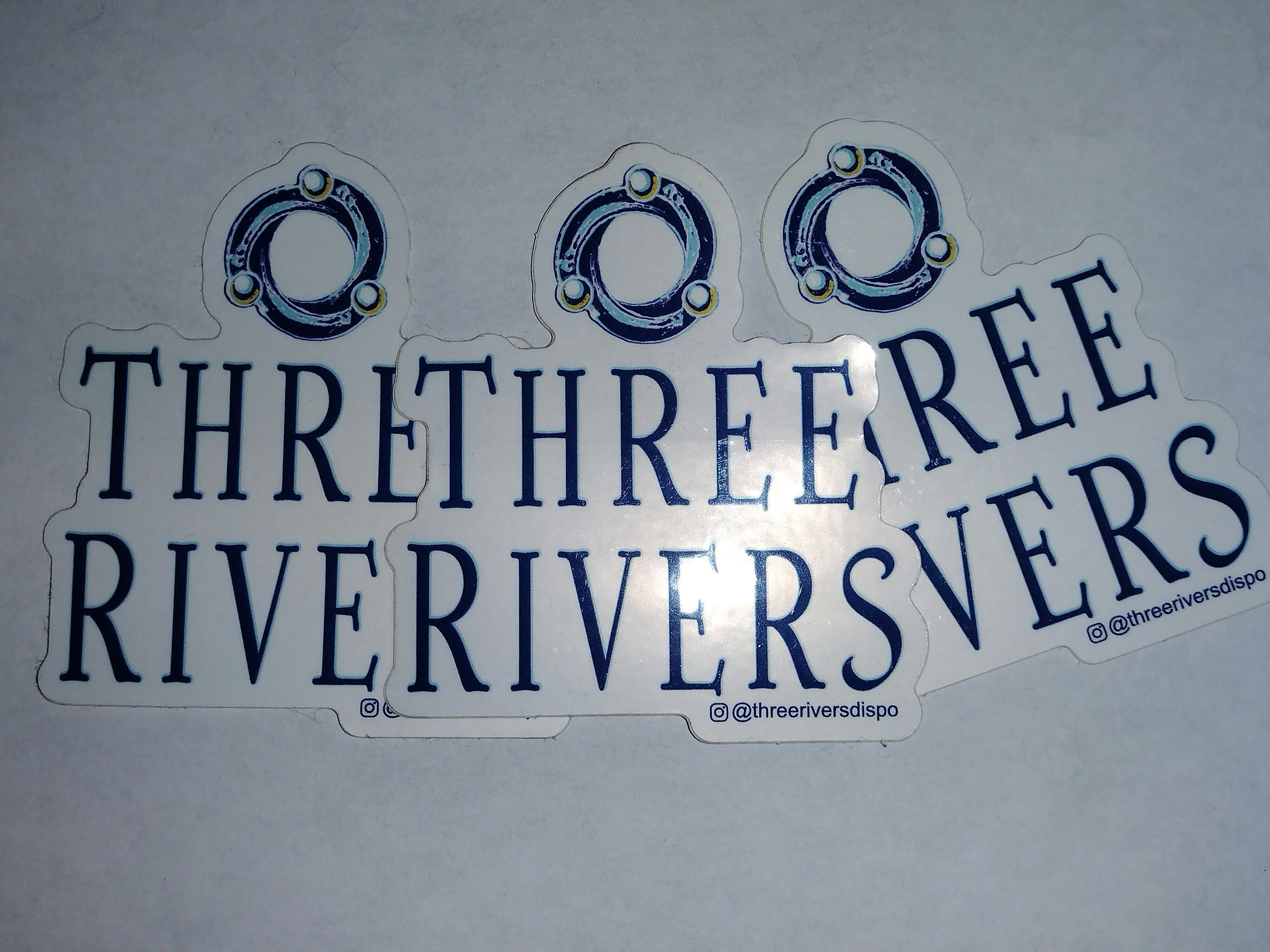 3 Rivers stickers