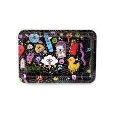 Metal Rolling Tray Medium Ooze - Time Warp | Accessories
