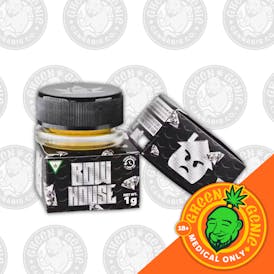 Vanilla Frosting Live Resin Budder Jar by Bow House 10g | MED