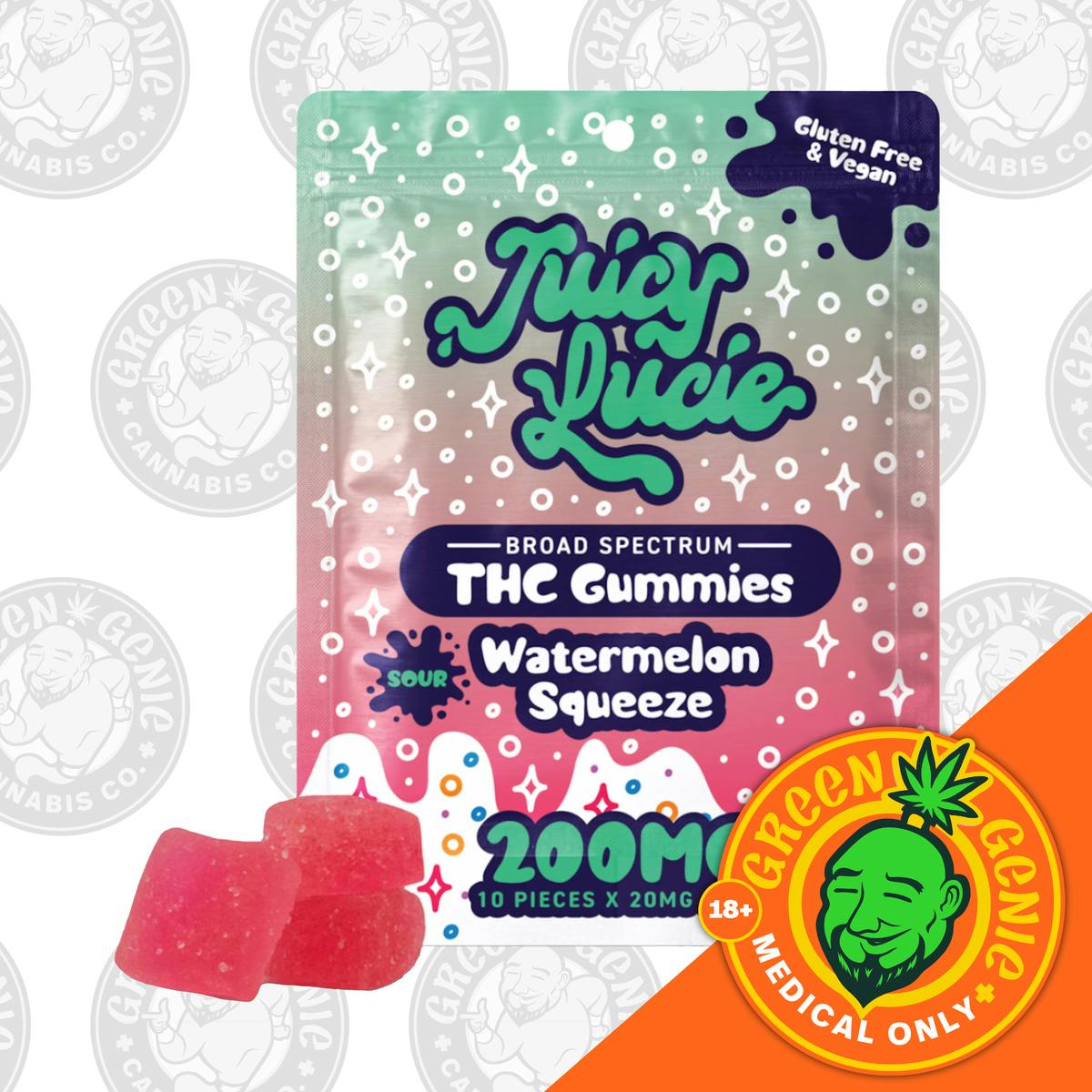 Watermelon Squeeze | Gummies | 10pk | 20mg/ea